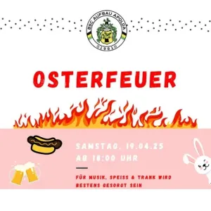 Osterfeuer am 19.4.2025