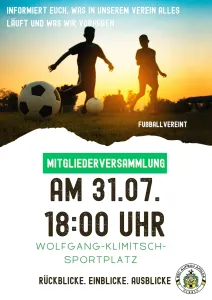 Mitgliederversammlung 31.07.2026