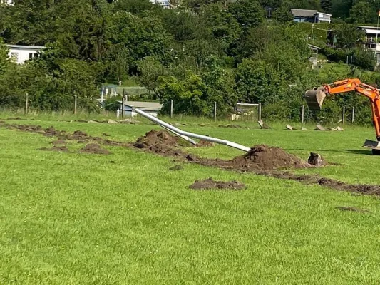 Neugestaltung Sportplatz
