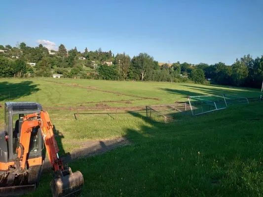 Neugestaltung Sportplatz