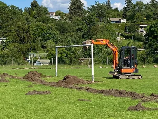 Neugestaltung Sportplatz