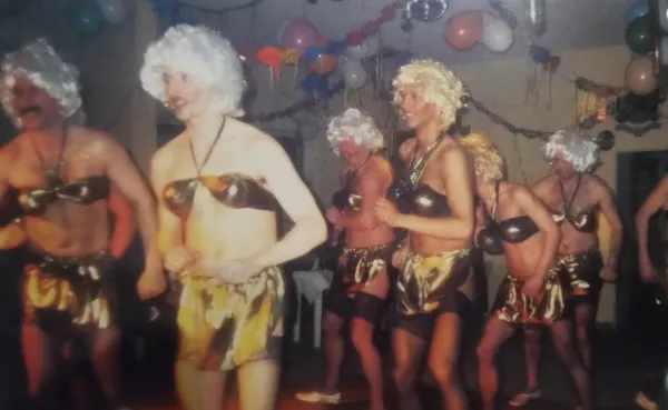Fasching immer vorn dabei !
